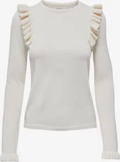 ONLY Fijngebreide Truien Trui LEONORA Dames Beige