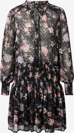 ONLY Blousejurken Blousejurk Lise Dames Zwart