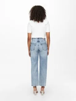 ONLY Mom Jeans Loosefit Jeans Wiser Romeo Dames Blauw -ONLY Elegant winkel 00d6c1a830b16d029bef6054f5c9dfa8