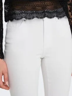 ONLY Jeans Bootcut Jeans Blush Dames Wit -ONLY Elegant winkel 0118f27902b7f92bee3493be98731af9