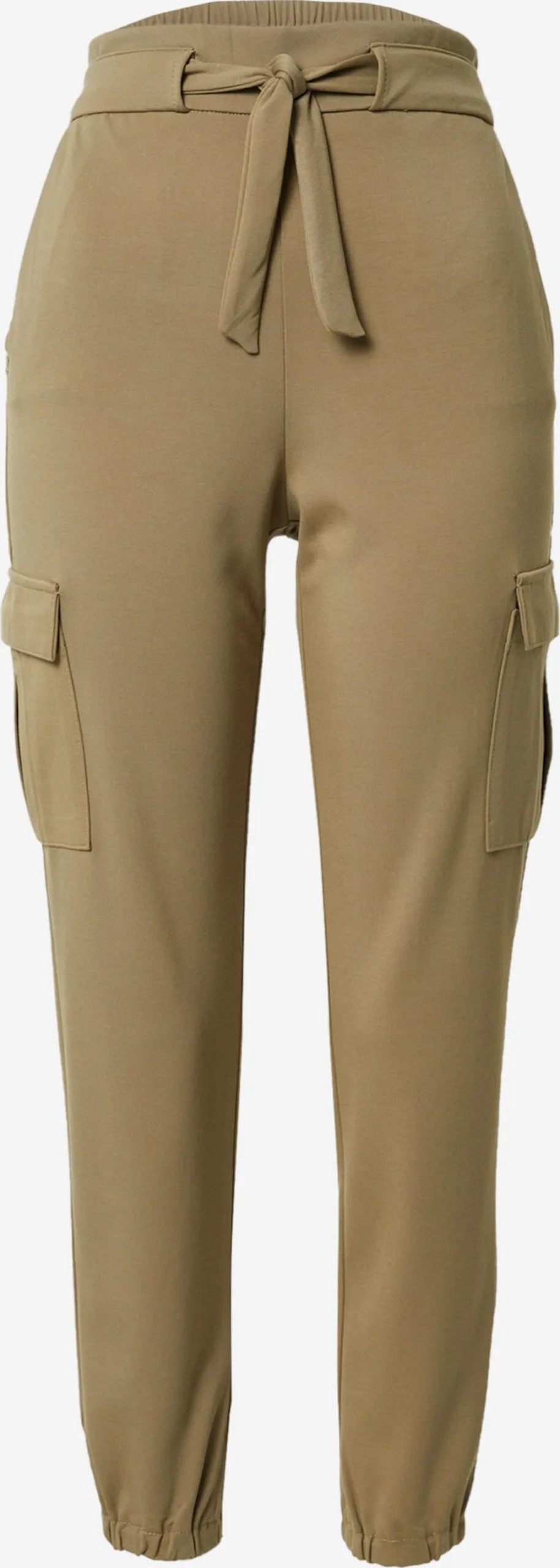 ONLY Cargobroeken Tapered Cargobroek Dames Olijfgroen 1 ONLY Cargobroeken Tapered Cargobroek Dames Olijfgroen