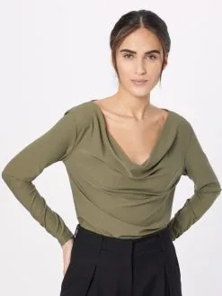 ONLY Longsleeves Shirt SANSA Dames Olijfgroen -ONLY Elegant winkel 01ab803faad0c1680f896edebc8e8baf