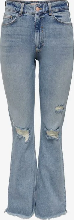 ONLY Bootcut Flared Jeans Fine Dames Blauw