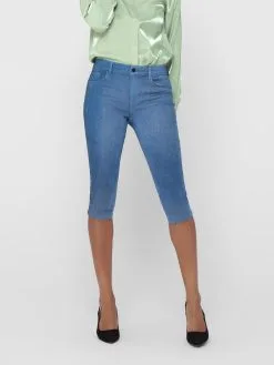 ONLY Denim Shorts Skinny Jeans Rain Dames Blauw -ONLY Elegant winkel 0327726ee25e1651e8481ee84dd0eb1c