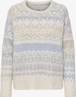 ONLY Fijngebreide Truien Trui Aida Dames Wit