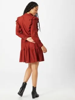 ONLY Blousejurken Blousejurk Rwanda Life Dames Rood -ONLY Elegant winkel 0381f22ca9ff865912a143205eb018fb