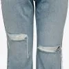 ONLY CARMAKOMA Mom Jeans Loosefit Jeans Robyn Dames Blauw