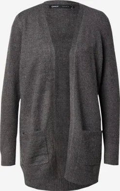 ONLY Vesten Gebreid Vest LESLY Dames Antraciet