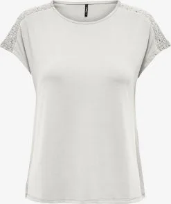 ONLY T-shirts Shirt Thea Dames Wit