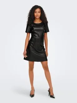 ONLY Mini Jurken Jurk Aino Dames Zwart -ONLY Elegant winkel 0465e06c9848083e460d162e576d8ea2