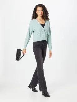 ONLY Vesten Gebreid Vest FAYE Dames Mintgroen -ONLY Elegant winkel 04b2385a57ce0590067e0ba33de68706