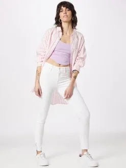 ONLY Jeans Skinny Jeans Dames Wit -ONLY Elegant winkel 04d845b367467db9e2c187aaec58a684