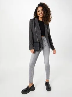 ONLY Jeans Skinny Jeans Dames Grijs -ONLY Elegant winkel 04f2918622020a4091902072063117b0