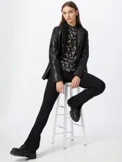 ONLY Longsleeves Shirt PELLA Dames Zwart -ONLY Elegant winkel 0575b1fb296cb339952d5331895d72e8