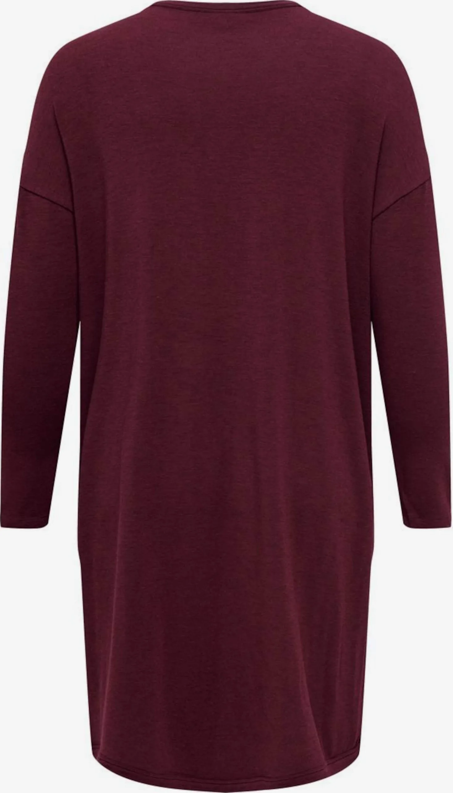 ONLY CARMAKOMA Vesten Gebreid Vest Dames Wijnrood 2 ONLY CARMAKOMA Vesten Gebreid Vest Dames Wijnrood - Afbeelding 2