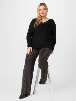 Fijngebreide Truien Trui JULIE Dames Zwart -ONLY Elegant winkel 059a4566b53dbbf4815aa7f223033de6