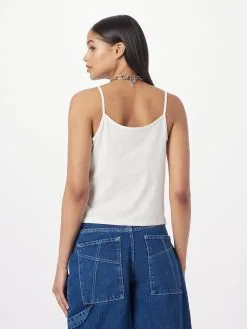 ONLY Tanktops Top MAY Dames Zwart / Wit -ONLY Elegant winkel 05d2ee341cb3ee5a2ef8a0a592709ec3