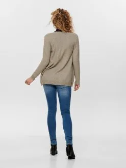 ONLY Vesten Gebreid Vest Lesly Dames Lichtbeige -ONLY Elegant winkel 05d77a5a3c0ed4e3a4dba1b53291eeb7