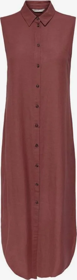 ONLY Blousejurken Blousejurk Dames Bordeaux