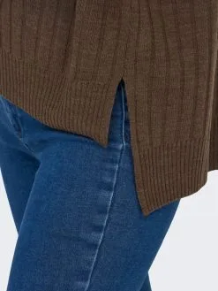 ONLY Hoodies Trui Dames Bruin -ONLY Elegant winkel 07cbd4ae562ee632109d14c685e2edc5