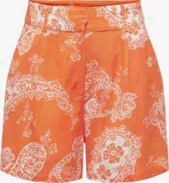 ONLY Shorts Regular Broek BELLA Dames Oranje