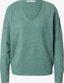 ONLY Fijngebreide Truien Trui Rica Dames Groen