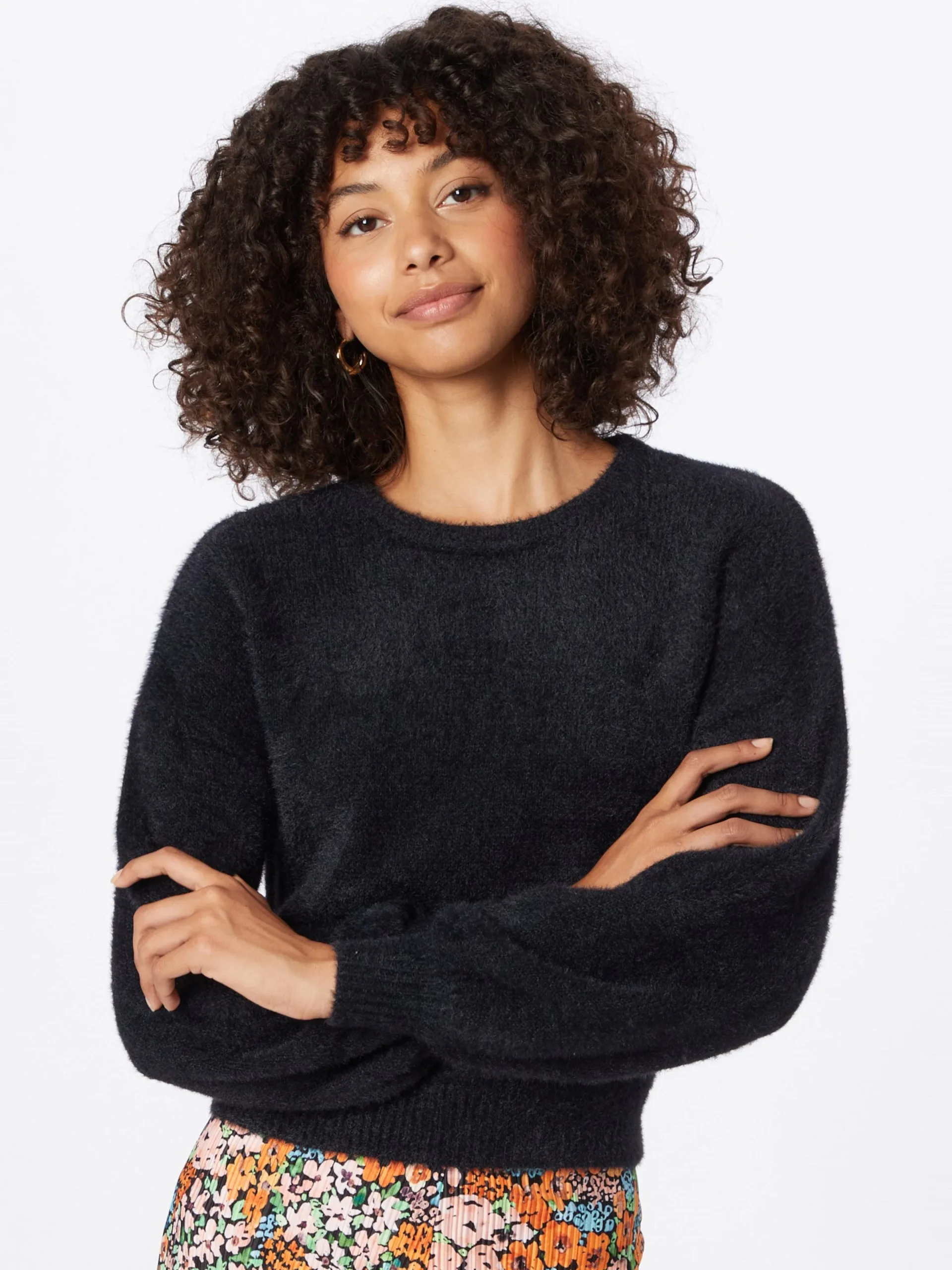 ONLY Basic Truien Trui Piumo Dames Zwart 2 ONLY Basic Truien Trui Piumo Dames Zwart - Afbeelding 2