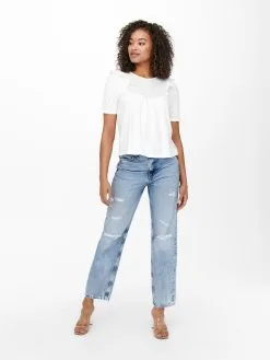 ONLY Mom Jeans Loosefit Jeans Wiser Romeo Dames Blauw -ONLY Elegant winkel 09d6de956dd194c6211ef653ca77023d