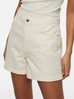 ONLY Denim Shorts Loosefit Jeans Dames Beige -ONLY Elegant winkel 0aeb4c777929e4367deb3c68380a723a