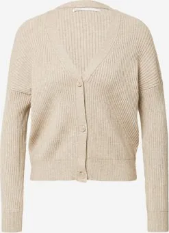 ONLY Vesten Gebreid Vest Katia Dames Beige