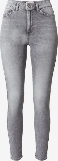 ONLY Jeans Skinny Jeans Dames Grijs