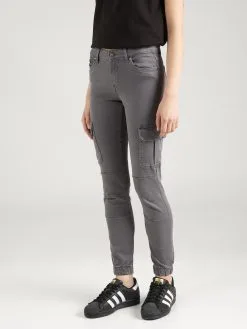 ONLY Jeans Slimfit Cargojeans MISSOURI Dames Stone Grey -ONLY Elegant winkel 0bd9ffa55d31fc27854d382535c2d9d8