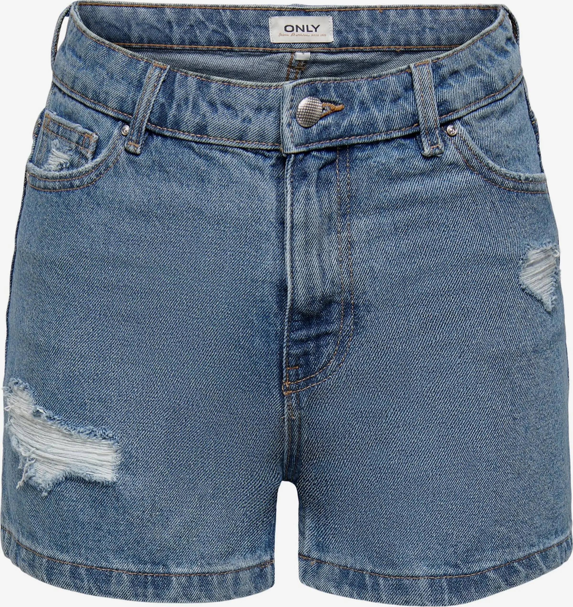 ONLY Denim Shorts Regular Jeans Jagger Dames Blauw 1 ONLY Denim Shorts Regular Jeans Jagger Dames Blauw