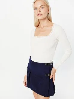 ONLY Longsleeves Shirt XENA Dames Wit -ONLY Elegant winkel 0c8a865ff2e8c8f896edd51175bac770