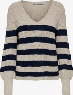 ONLY Fijngebreide Truien Trui Luci Dames Beige