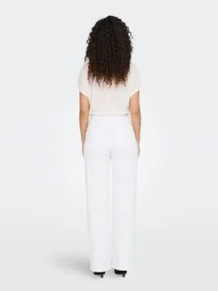 ONLY Wide Leg Wide Leg Jeans Juicy Dames Wit -ONLY Elegant winkel 0db352241aa60a696704c631bcd7acc3