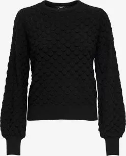 ONLY Fijngebreide Truien Trui Dames Zwart