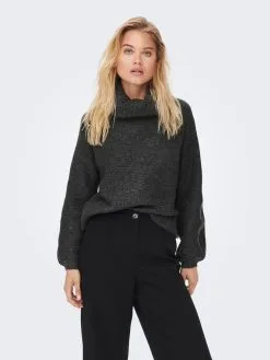 ONLY Coltruien Trui Airy Dames Antraciet 7 ONLY Coltruien Trui Airy Dames Antraciet -ONLY Elegant winkel 0ed65299c253104bbd53dd88a325a911