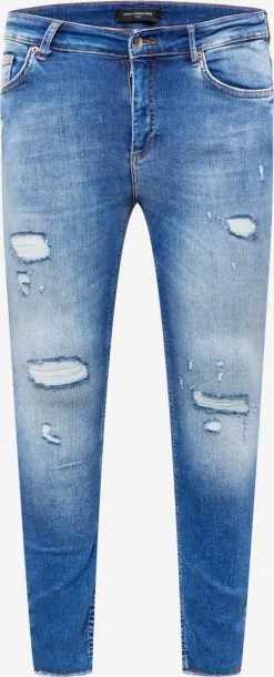 ONLY CARMAKOMA Jeans Skinny Jeans Willy Dames Blauw