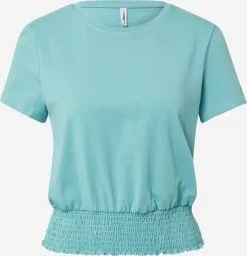 ONLY T-shirts Shirt ONLDREA Dames Blauw