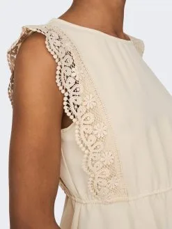 ONLY Blouse Tops Blouse METTE Dames Beige -ONLY Elegant winkel 0f7e2d8b797d6f87b0f709ce15fd85f1