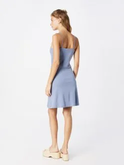 ONLY Jerseyjurken Jurk KIRA Dames Smoky Blue -ONLY Elegant winkel 1014e58293ea54bbd1ca948e0d61b83d
