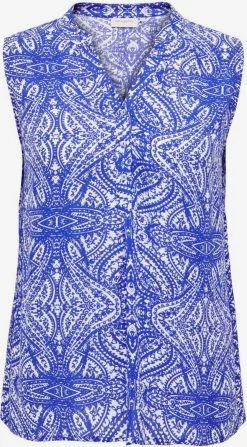 ONLY CARMAKOMA Shirts Shirt Dames Blauw