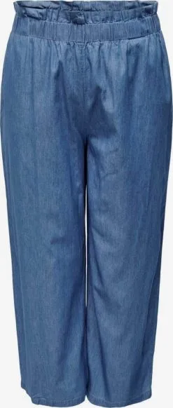 ONLY CARMAKOMA Pantalons Regular Broek Dames Blauw