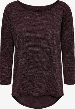 ONLY Fijngebreide Truien Trui Alba Dames Bourgogne