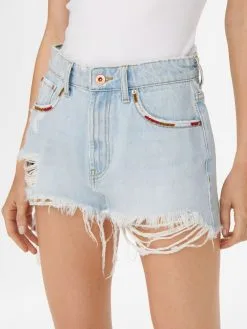 ONLY Denim Shorts Regular Jeans ROBYN Dames Lichtblauw -ONLY Elegant winkel 126be0bc6f633d91112ccff2137663db
