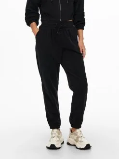 ONLY Pantalons Tapered Broek Karoi Dames Zwart -ONLY Elegant winkel 12d0a63f050edbceb9ab0f5a65587034