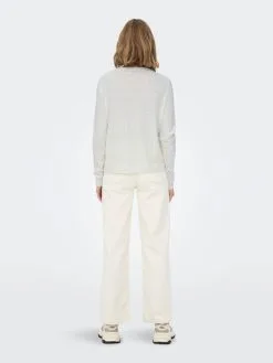 ONLY Fijngebreide Truien Trui Xmas Dames Natuurwit -ONLY Elegant winkel 133501c4cffcf1ac5dae8d4ff9691884