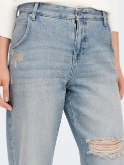 ONLY Straight Regular Jeans Troy Dames Lichtblauw -ONLY Elegant winkel 14ab73f6e08acb65b9c62d310d8ed3d4
