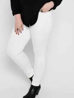 ONLY CARMAKOMA Jeans Skinny Jeans Augusta Dames Wit -ONLY Elegant winkel 14b919140a2894237cb0dc481e34df22